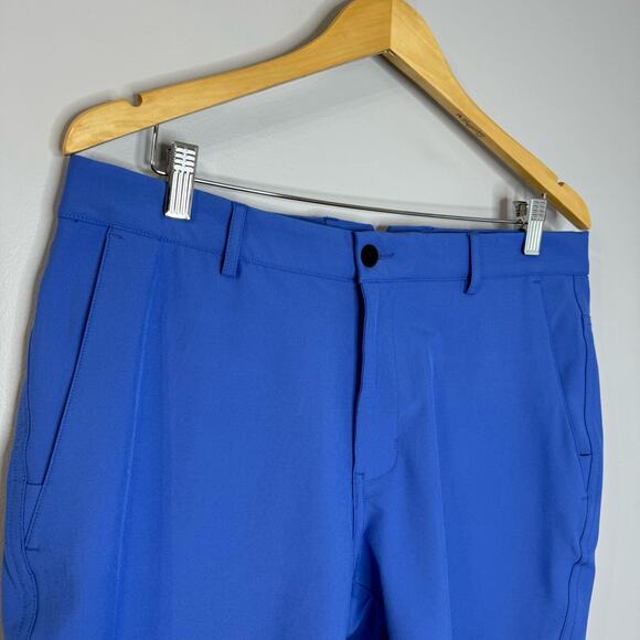 Dunning Golf Providence Performance 8.5"Short Blue Stretch Men's 34 - Picture 3 of 8